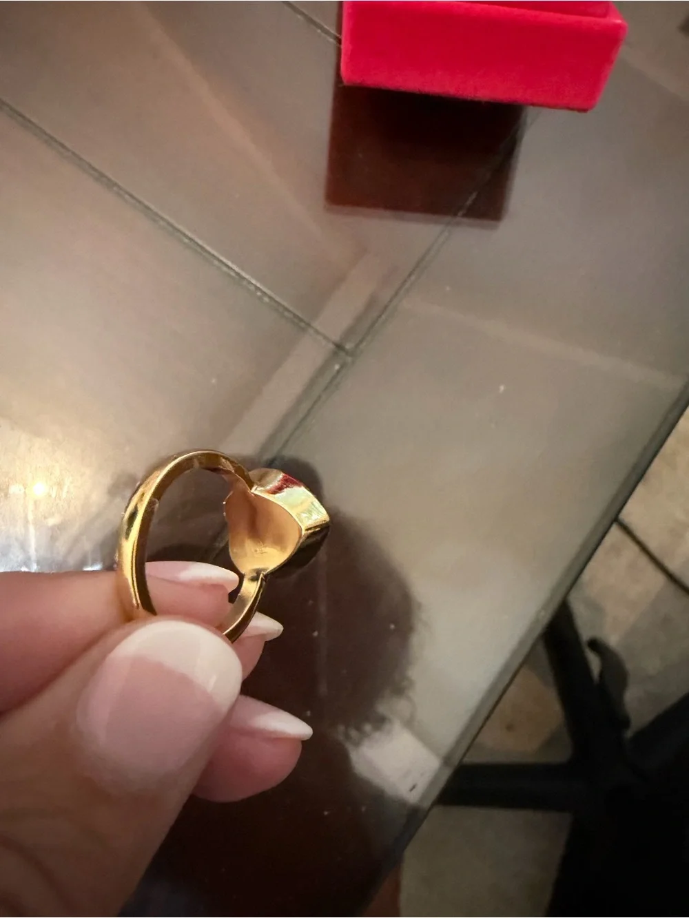 Kurt Geiger heart shaped