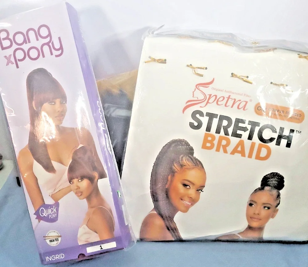 Amore Mio Spetra Stretch Braid Pre-Stretched Braiding Hair Color NEW Lot 2