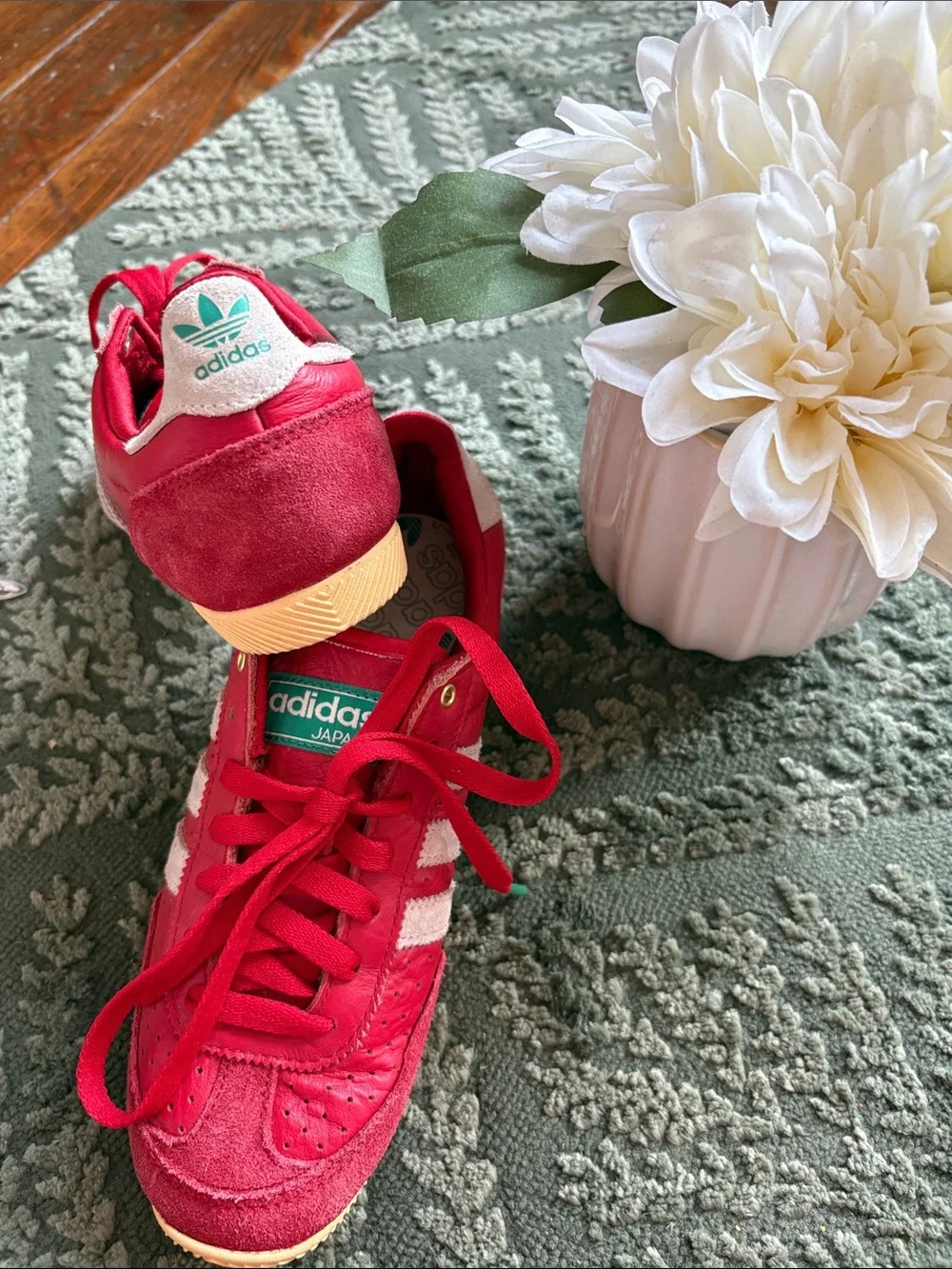 adidas vibrant red