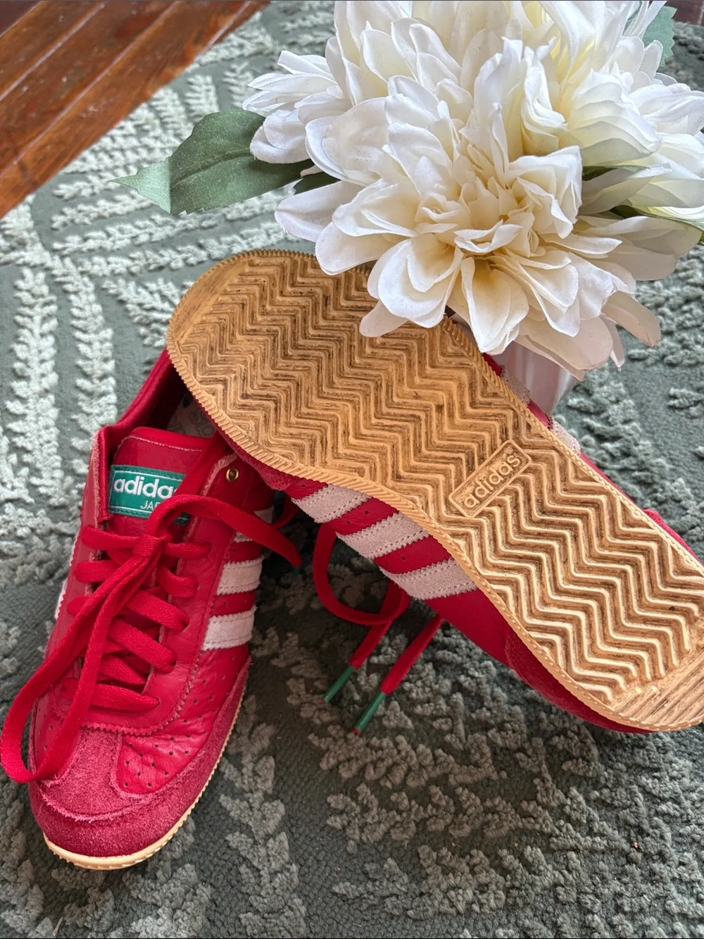 adidas vibrant red