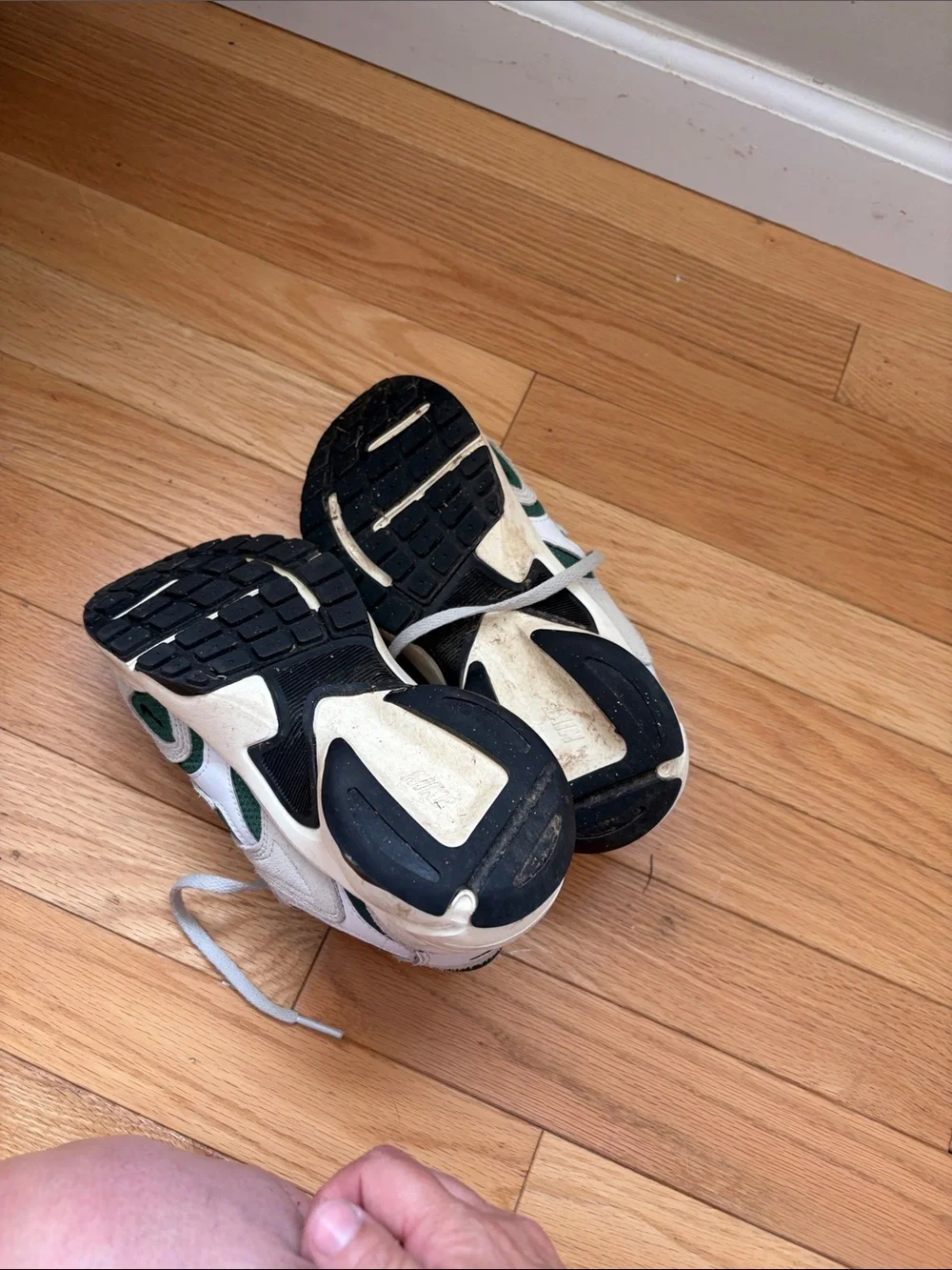 Nike Green, White and Black Women's Athletic Sneakers