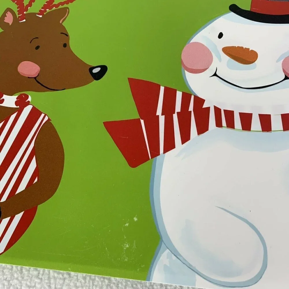 Holiday Time vinyl santa