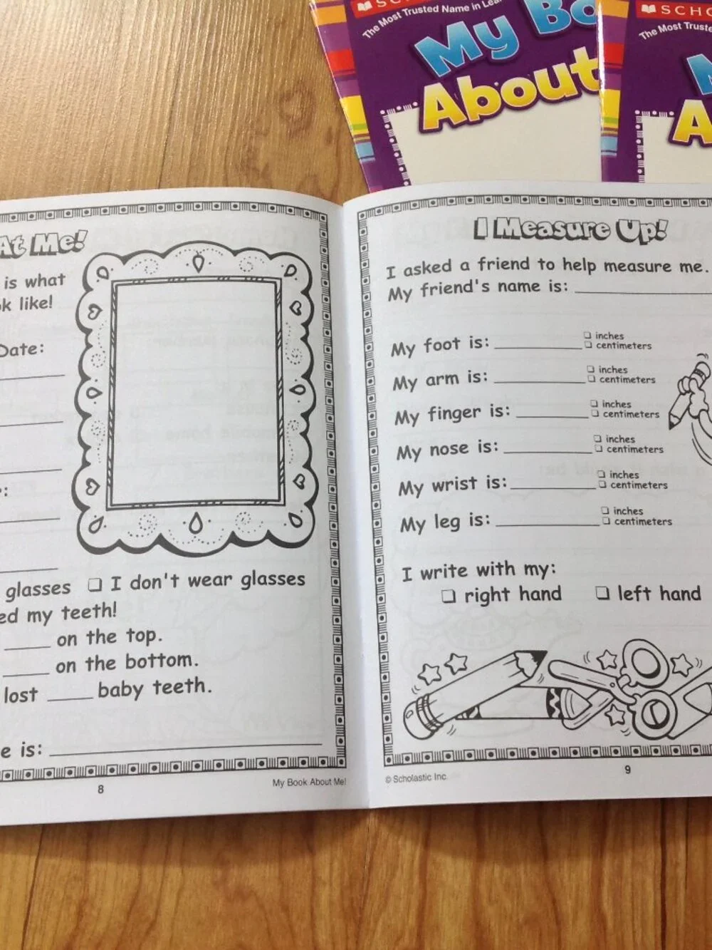 Scholastic my book
