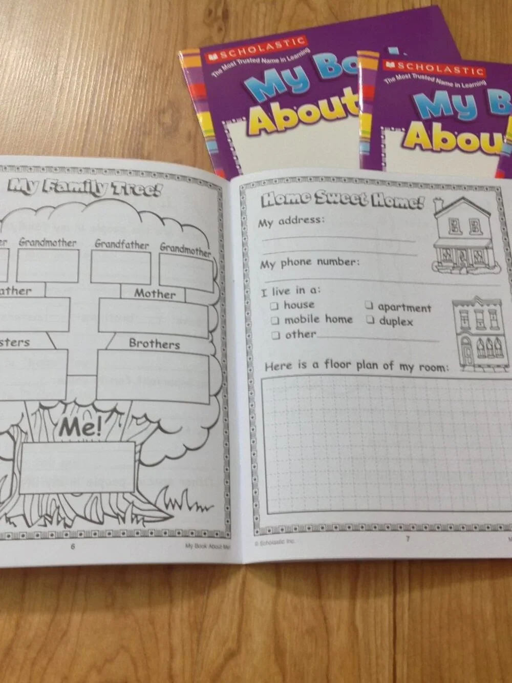 Scholastic my book