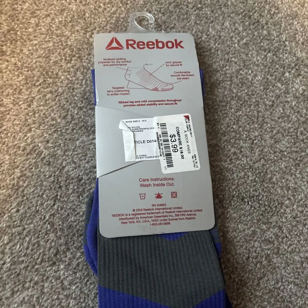 Reebok womens sock
