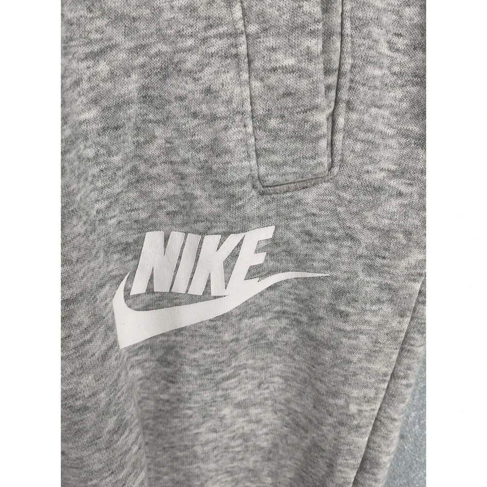 Nike Womens Joggers Gray Heathered Just Do It Waistband Small