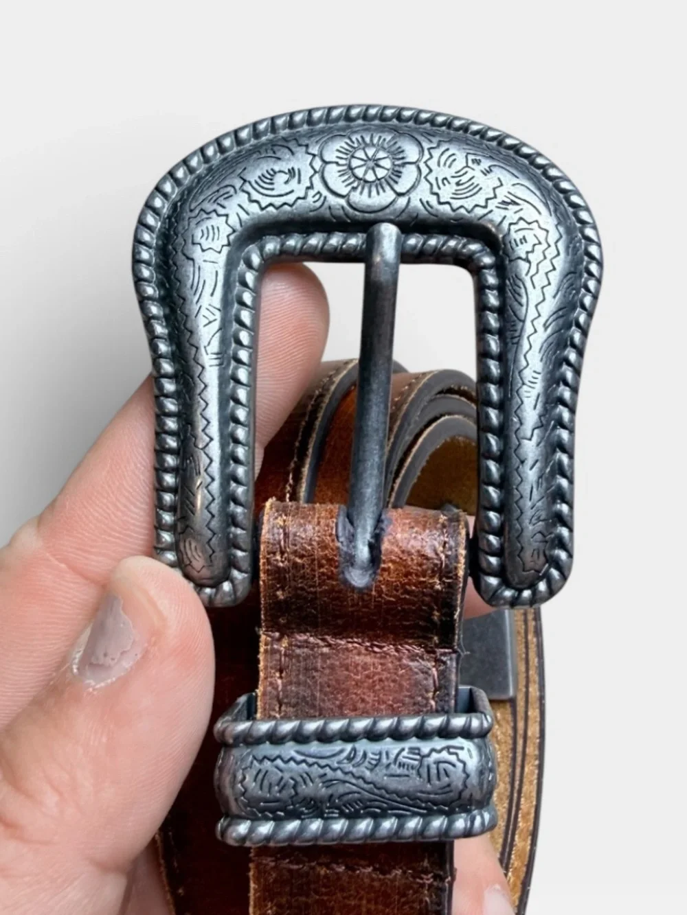 N/A brown leather