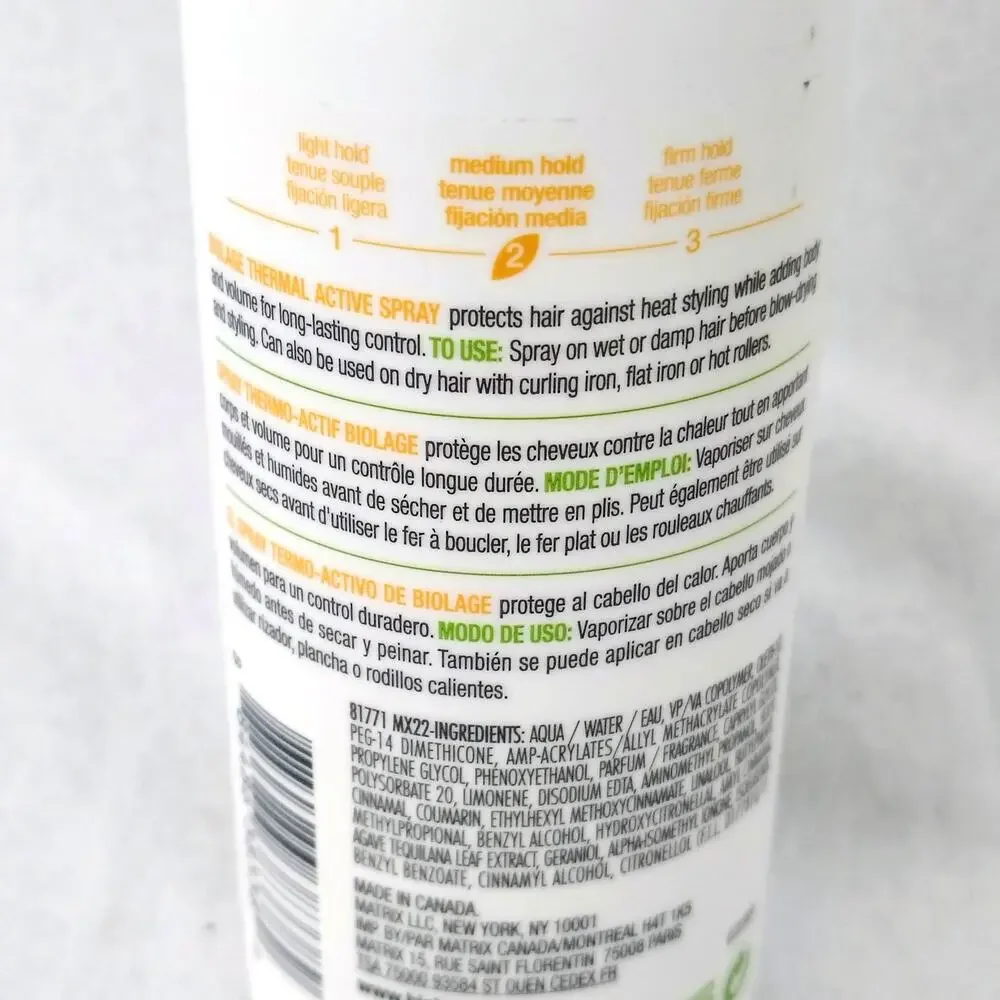 Biolage thermal active