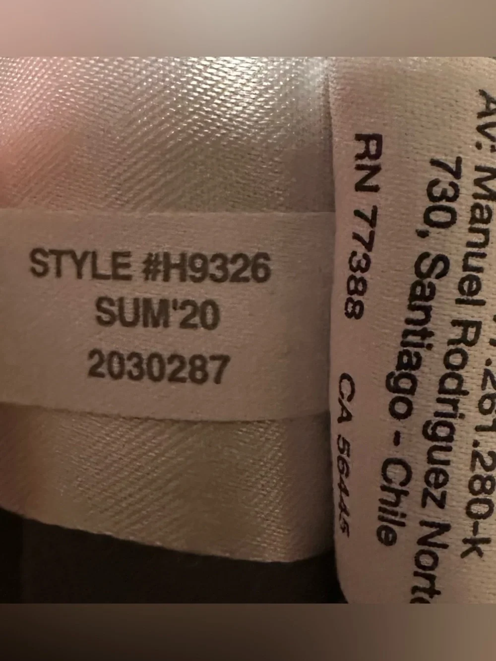 J. Crew size 36