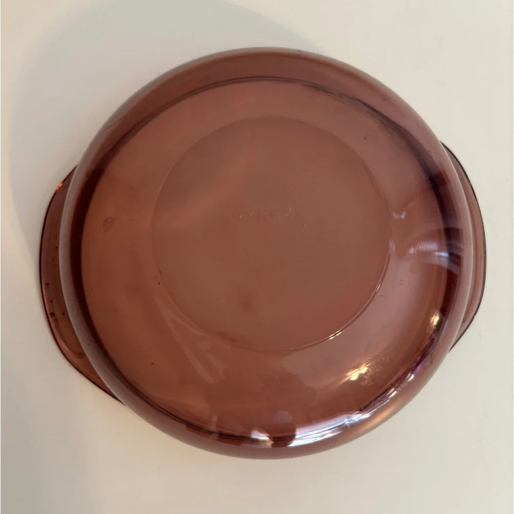 Pyrex this amber