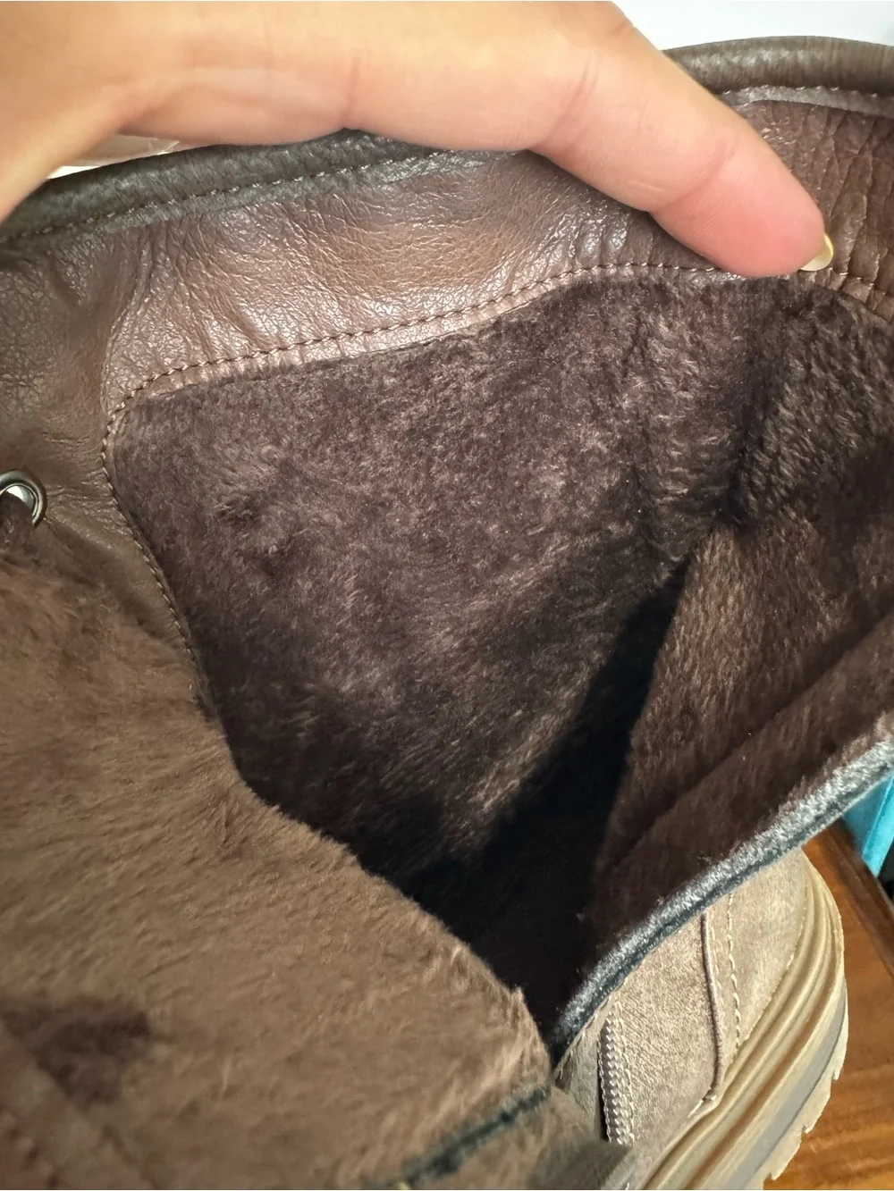 N/A padded zipper