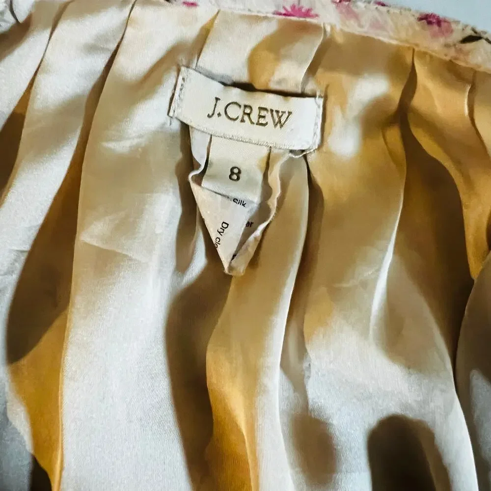 J. Crew crew silk