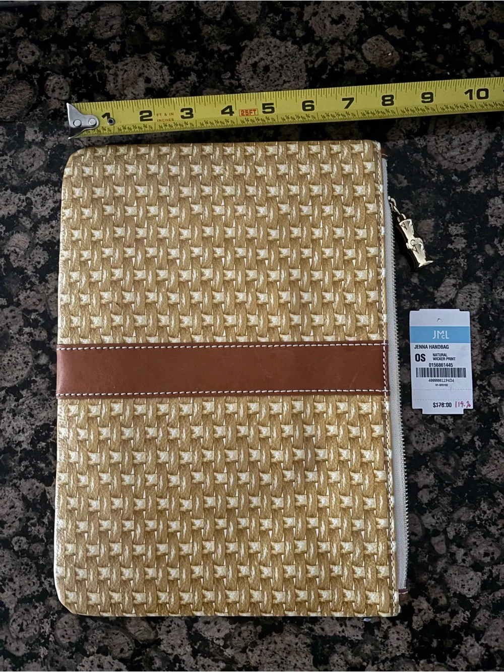 J. McLaughlin woven gold