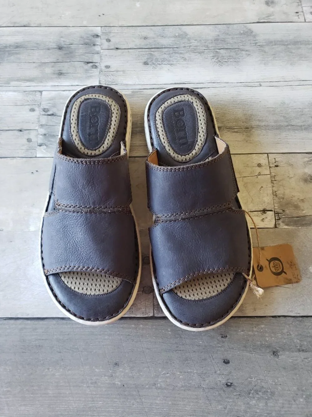 Born lining looks burnished