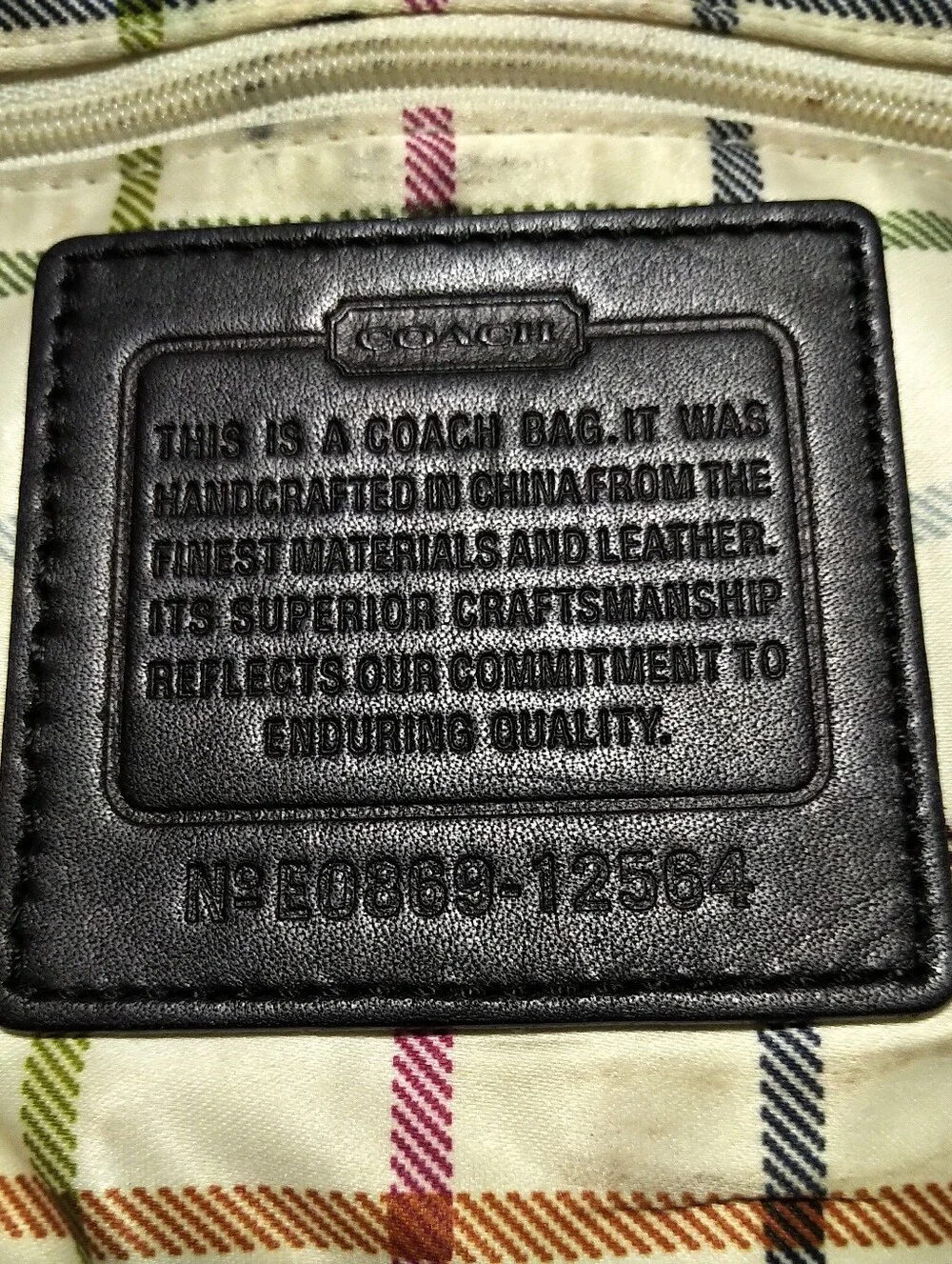 Coach features classic