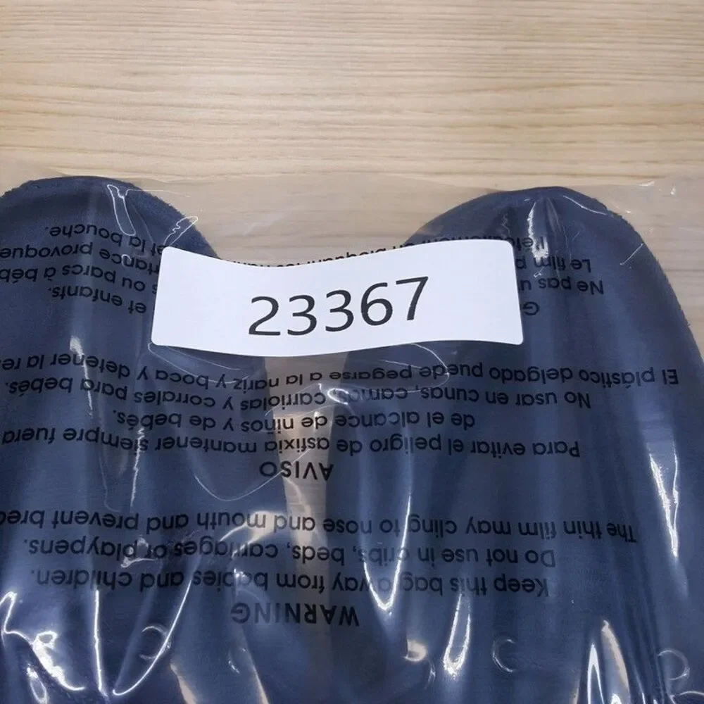 isotoner navy slippers without