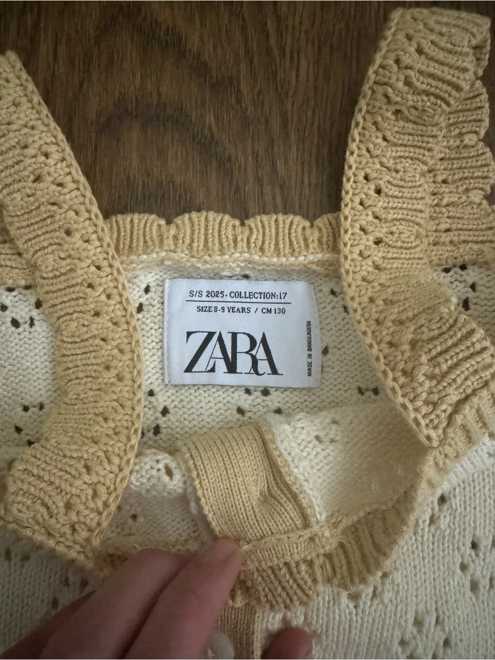 Zara read size