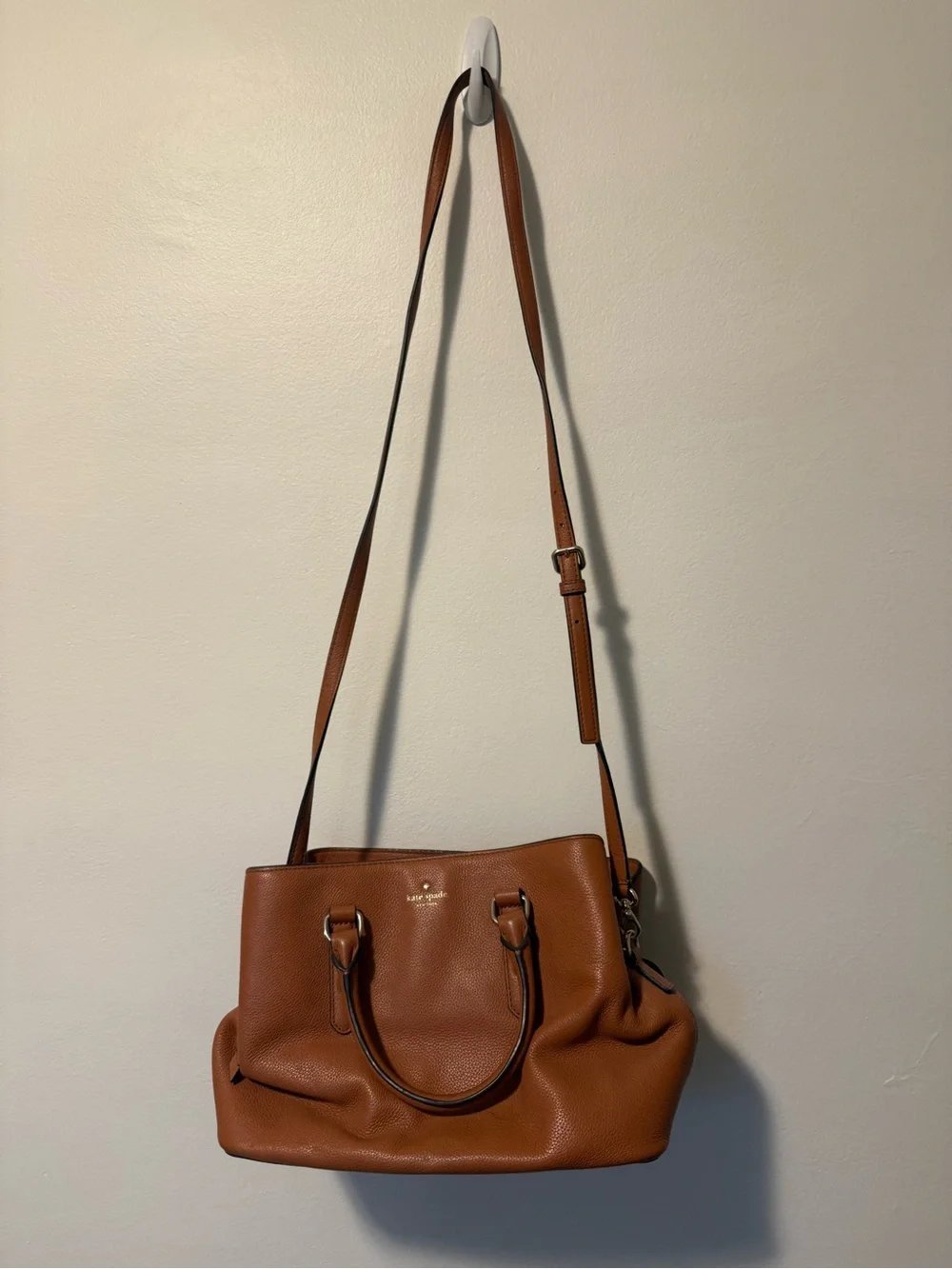 kate spade structured satchel