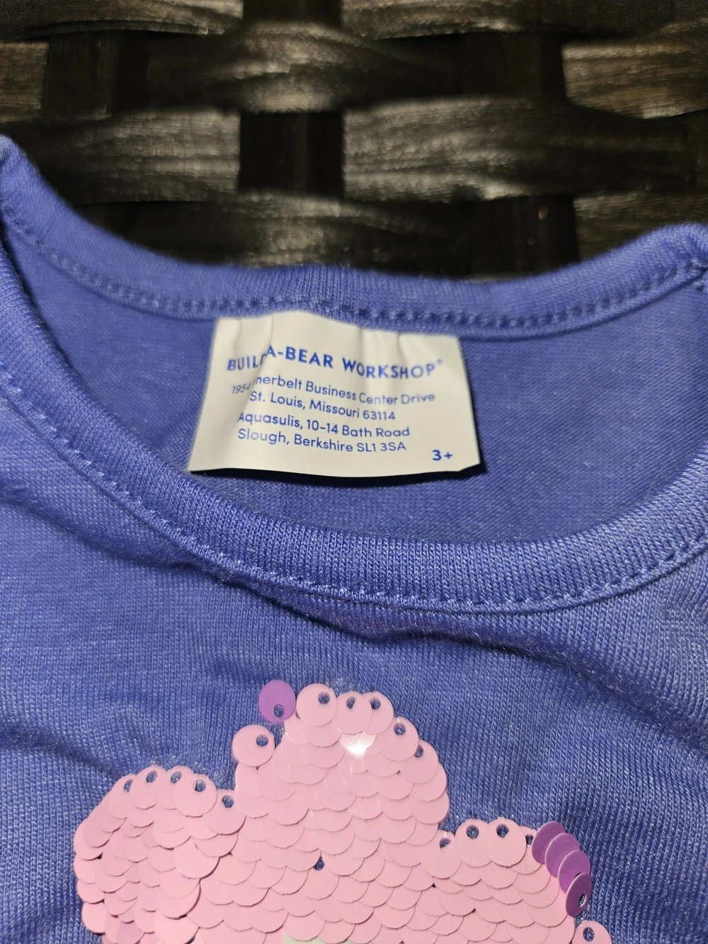 Build-A-Bear adorable blue