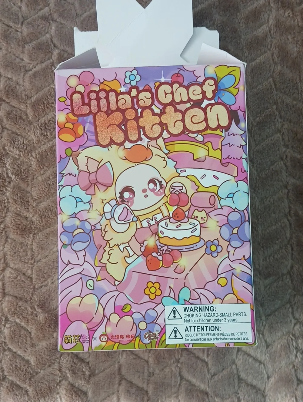 Cute Playset - Lavender, Blind Box Lililas Chef Kitchen. Taro Pastry