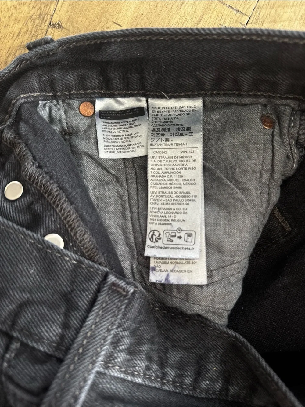 Levis levi straight
