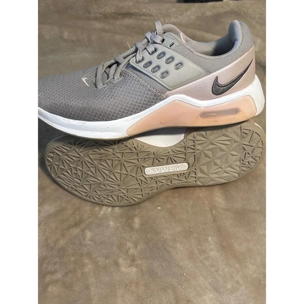 Nike‎ Air Max Bella TR 4 Womens Training Shoes Grey Rose Gold CW3398-004 Size 6