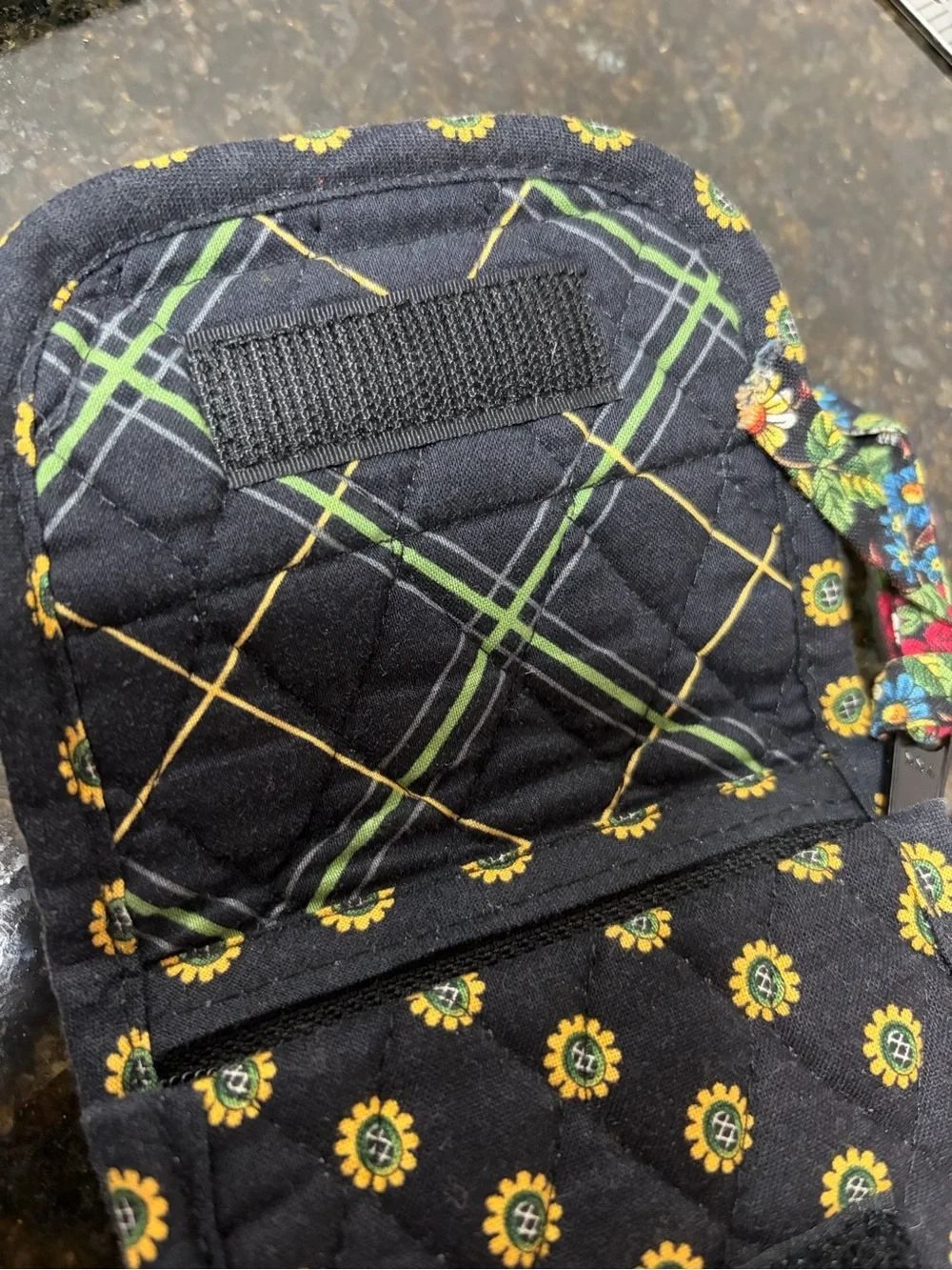 Vera Bradley quilted small