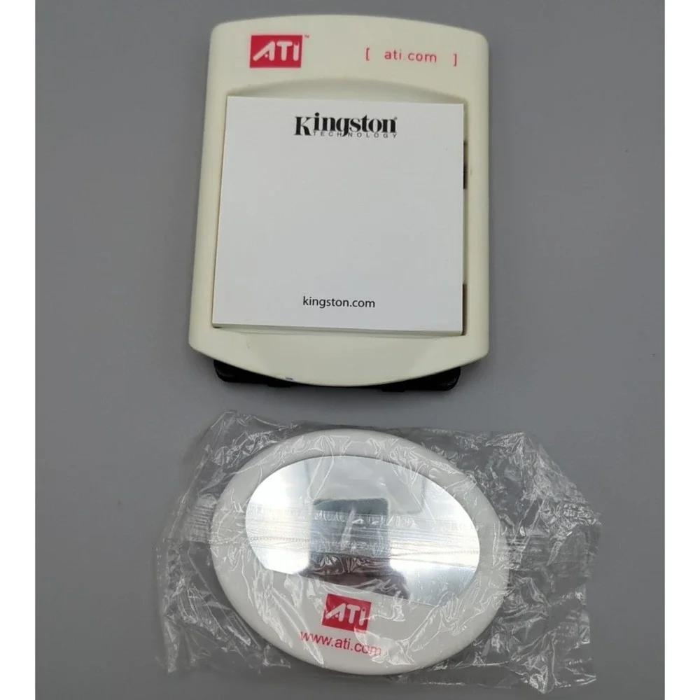 ATi Video Card Sticky Note Desk VTG SWAG Plastic Advertising‎ Manufacturer Promo
