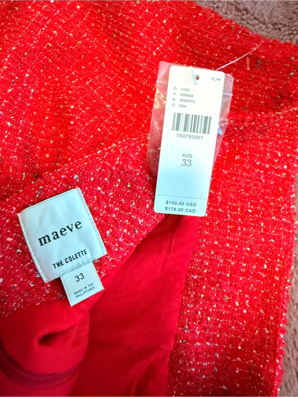 N/A stylish red