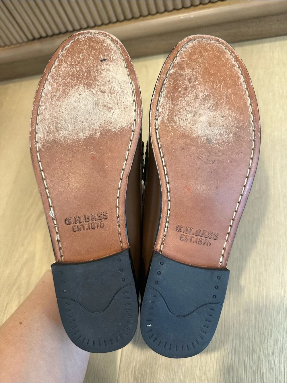 G H Bass classic penny