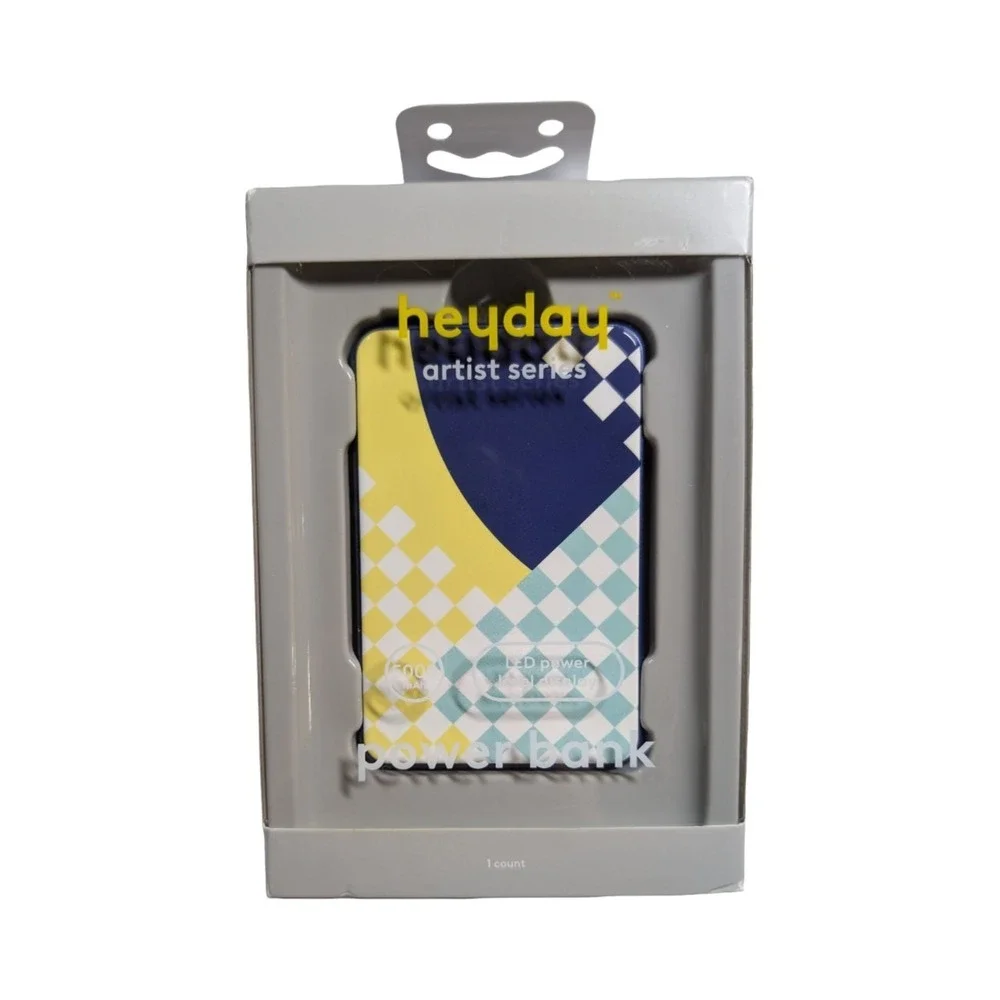 X4-O Heyday 5000mAh Power Bank Artist Series With Marvin Chang LED Power Display