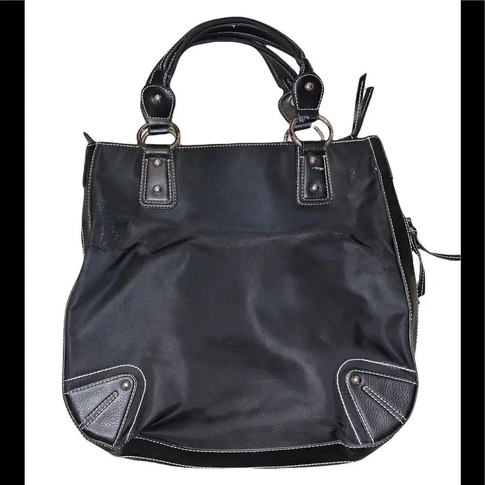 Nine West black nylon