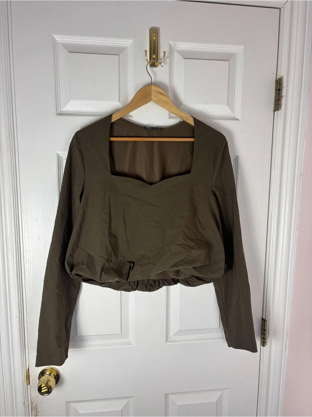 Zara olive brown