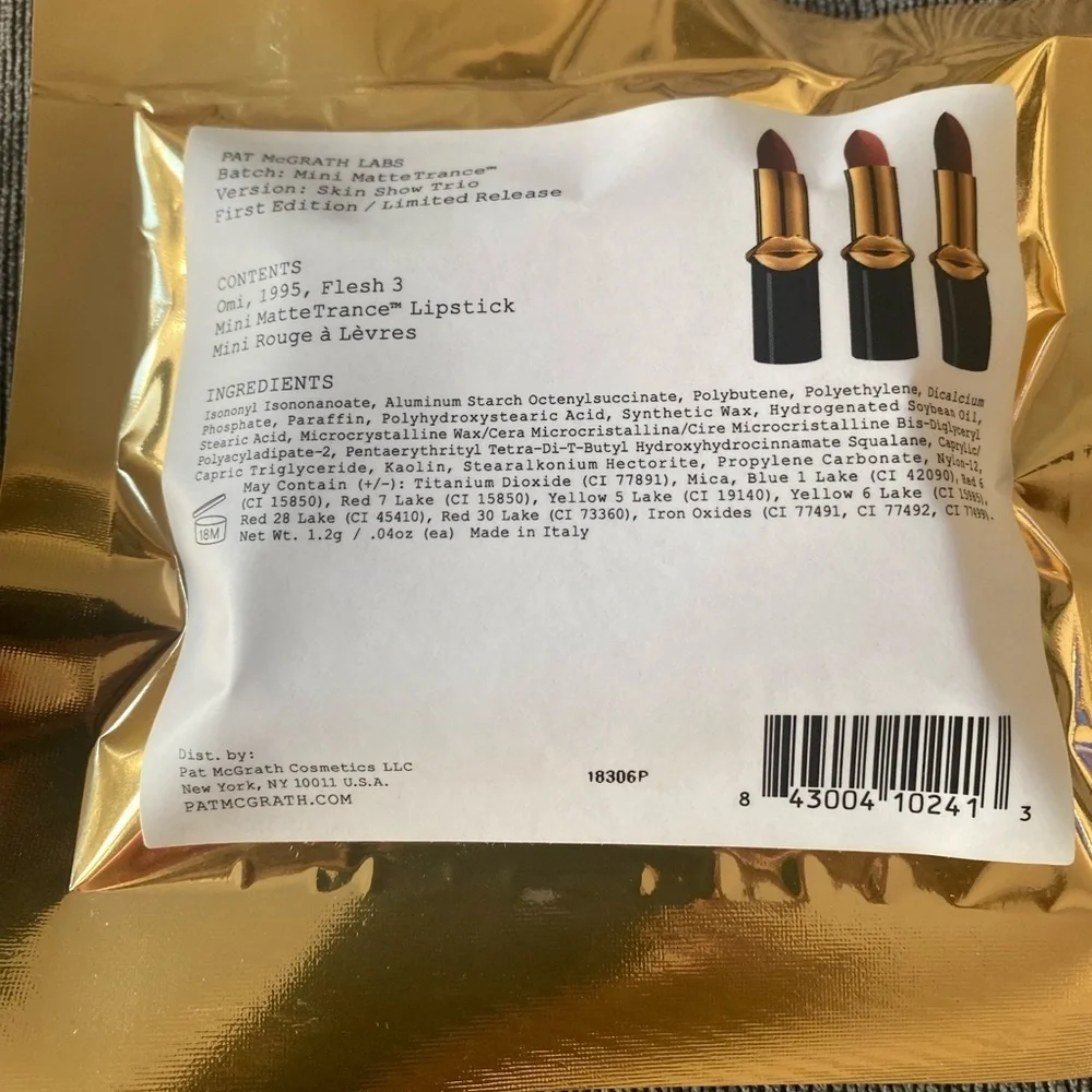 Pat McGrath set three