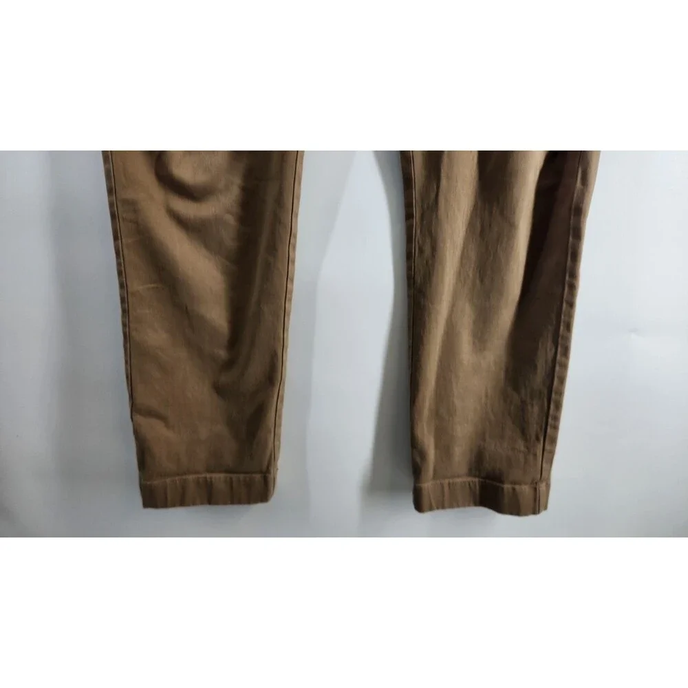 J. Crew Men's 32X30 Tan Khaki Chino Tapered Fit Pants‎ Dress Casual Cotton