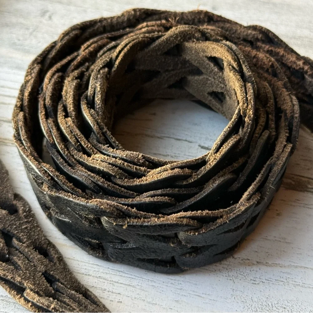 Vintage measurements brown