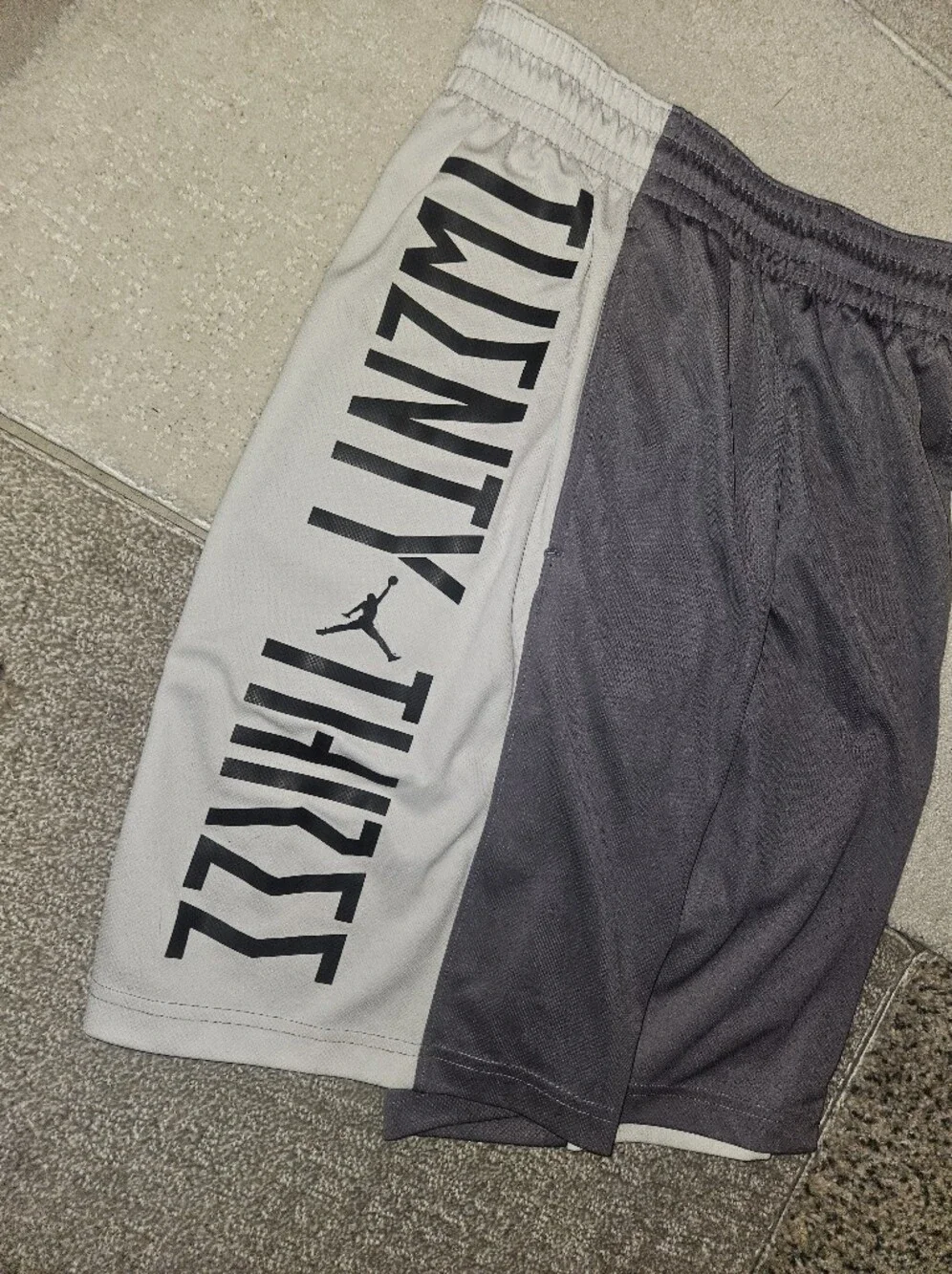 Michael Jordan comfort panels contrasting