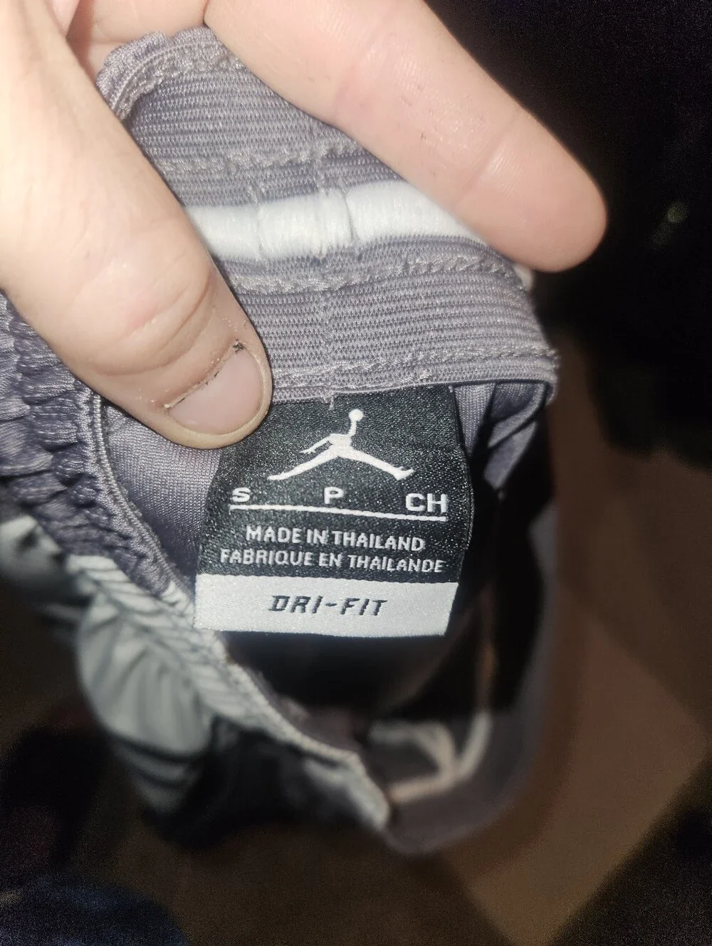 Michael Jordan contrasting clean shorts