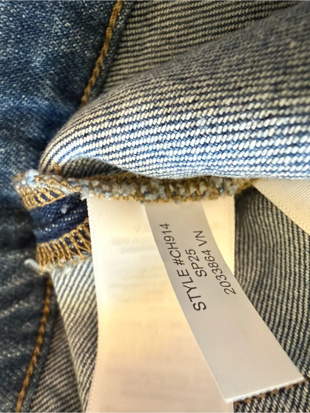 J. Crew measurements laying