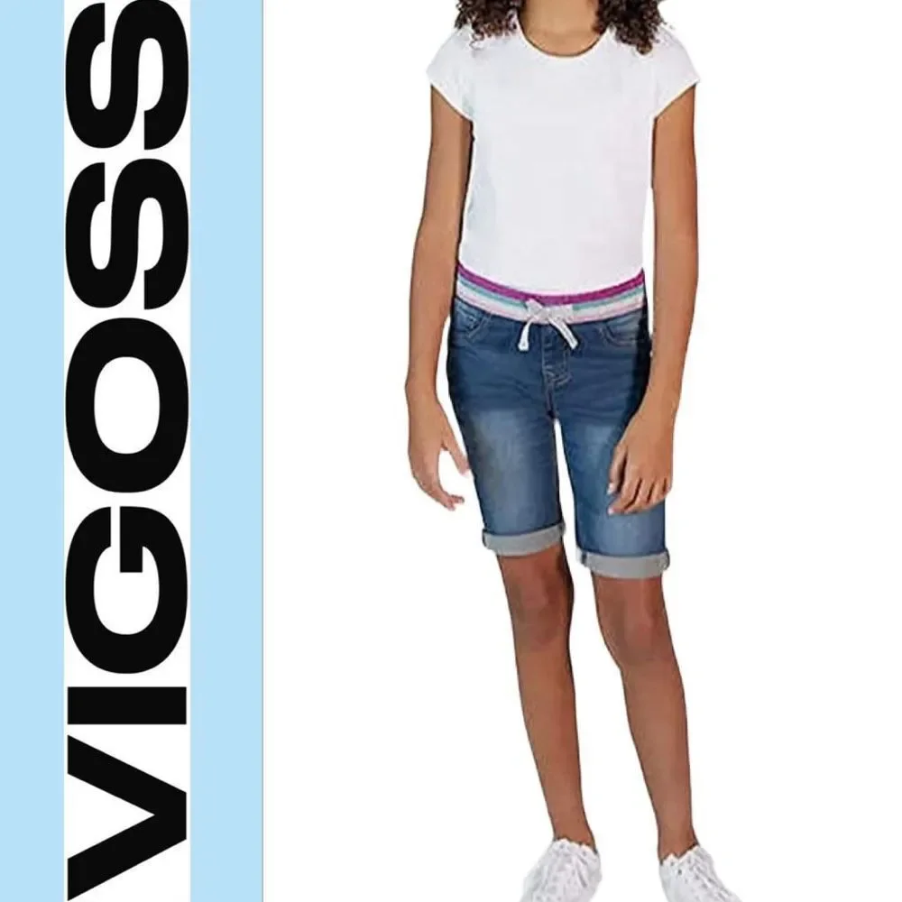 VIGOSS Girls The Thompson‎  Bermuda Denim Shorts - Size 12