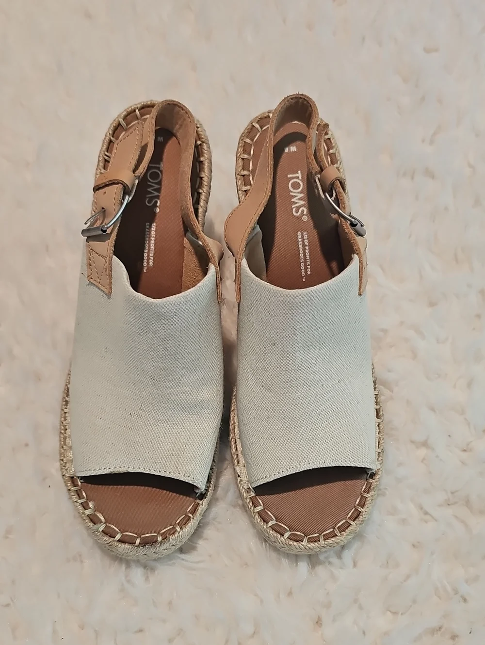 Toms worn once