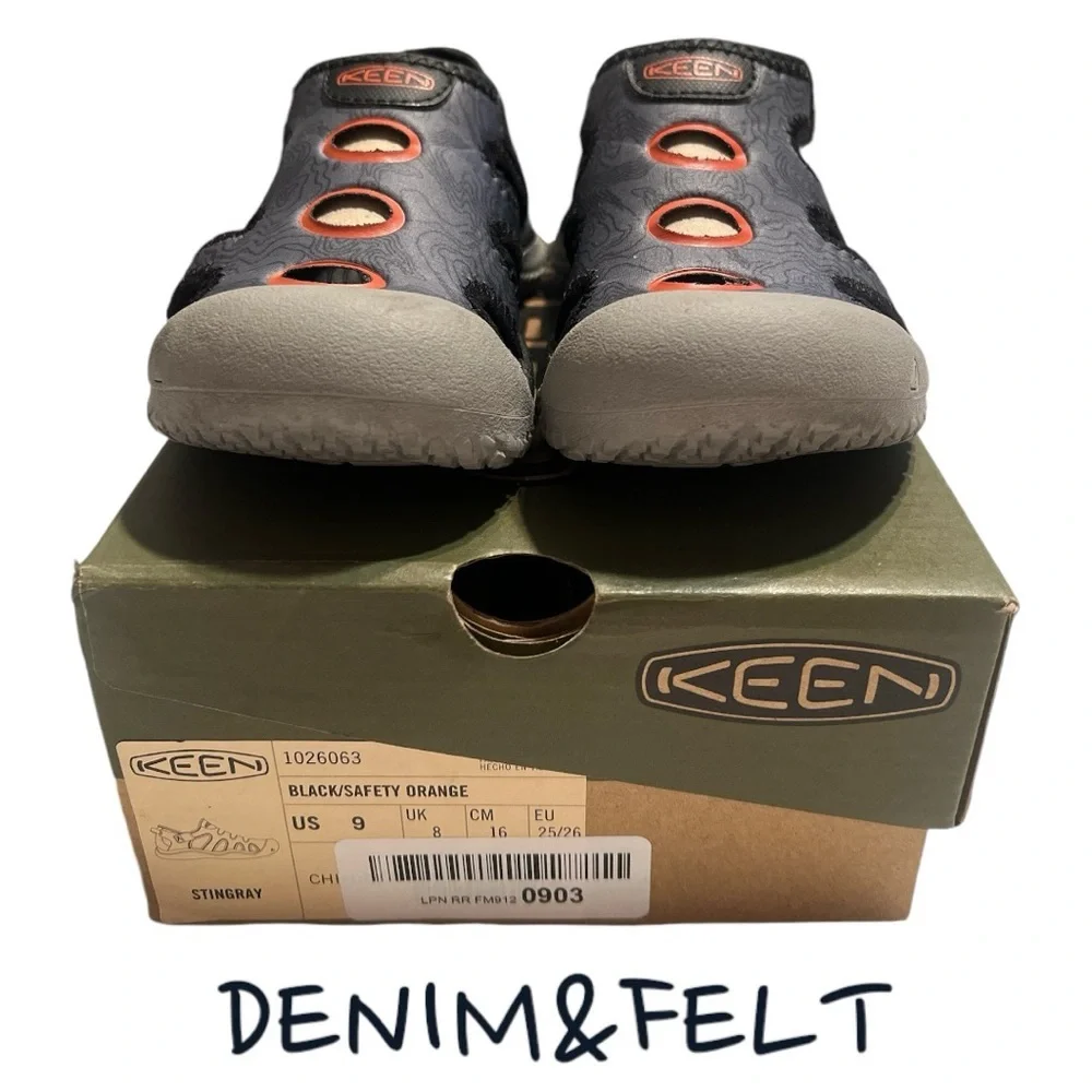 KEEN‎ Unisex-Child Stingray Closed Toe Water Sandals/Shoes | NEW/NIB!!🩶🌊