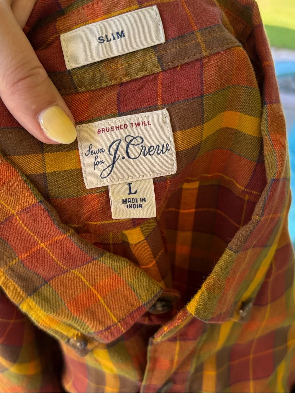 J. Crew fit true