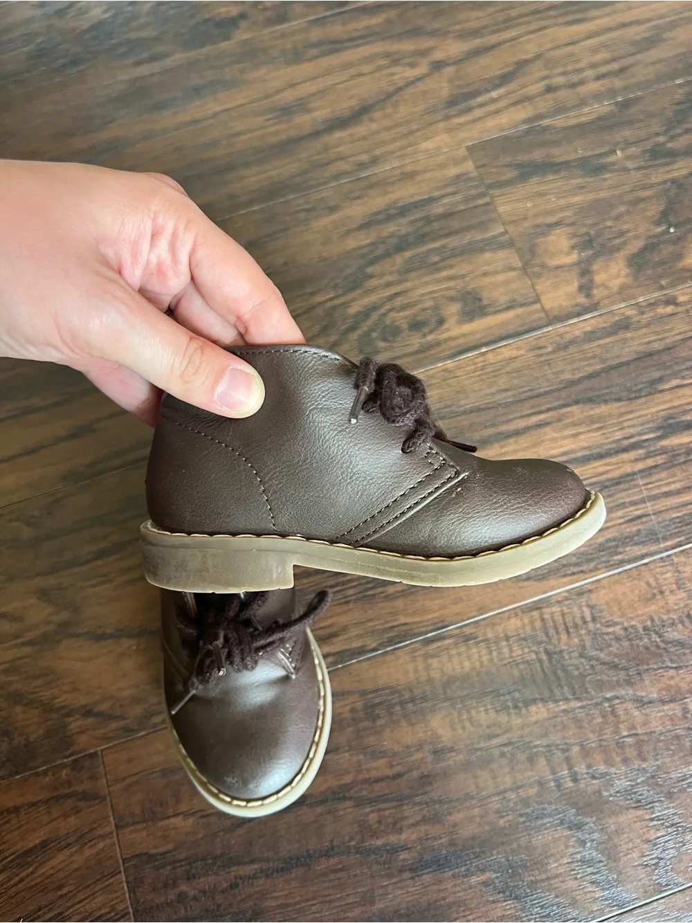 The Childrens Place brown leather
