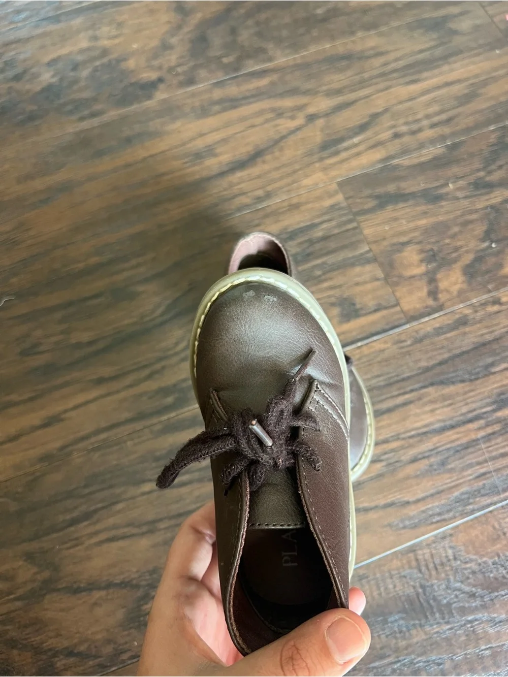 The Childrens Place brown leather