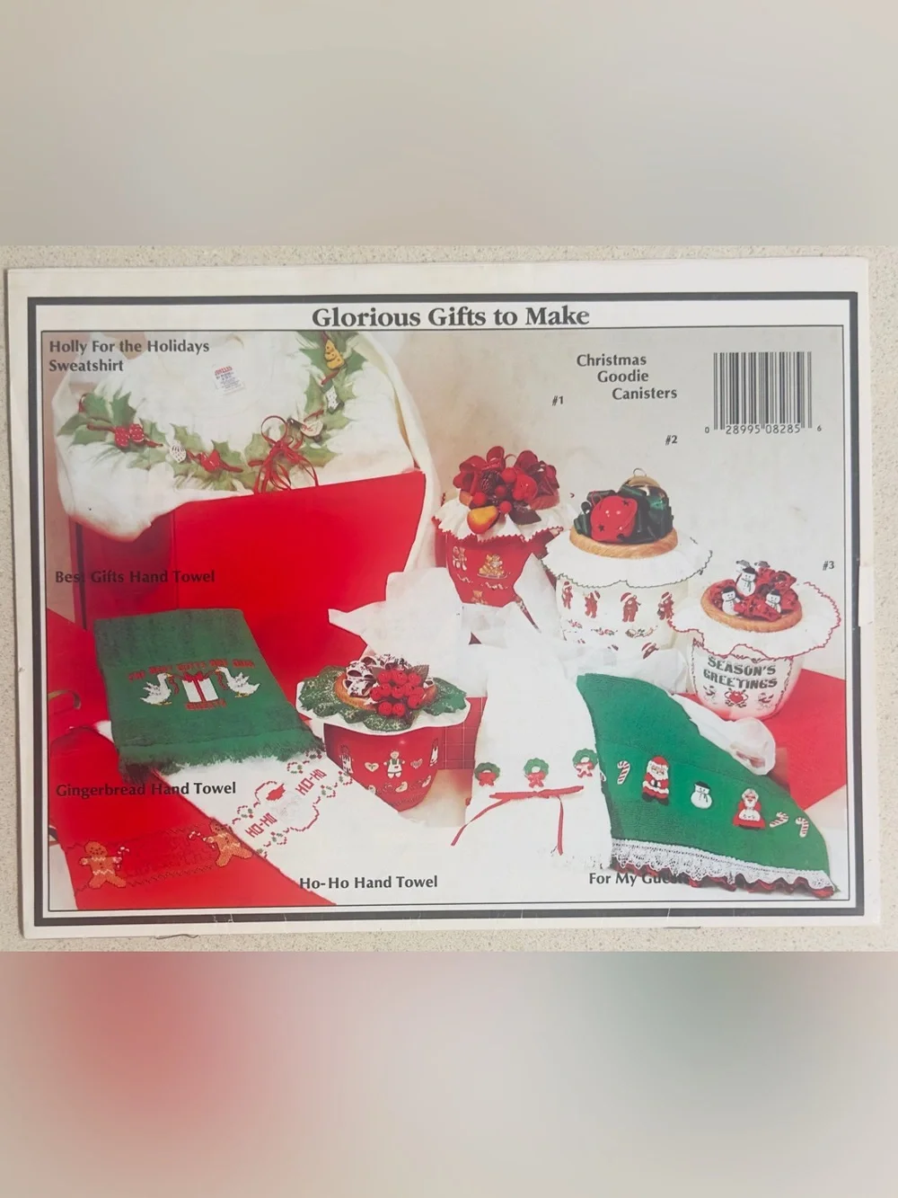 Vintage Lot of 4 Cross-Stitch & Holiday Ornament /Craft Books