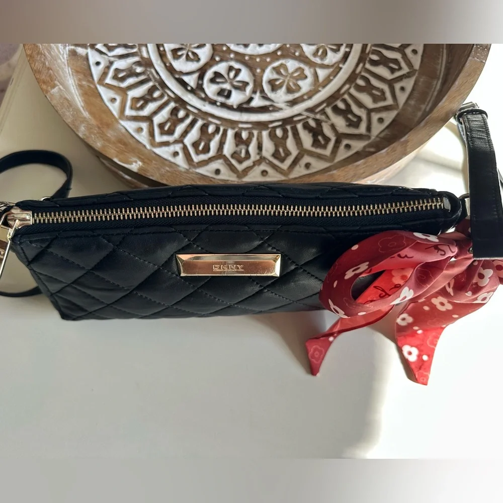 Dkny quilted lamb