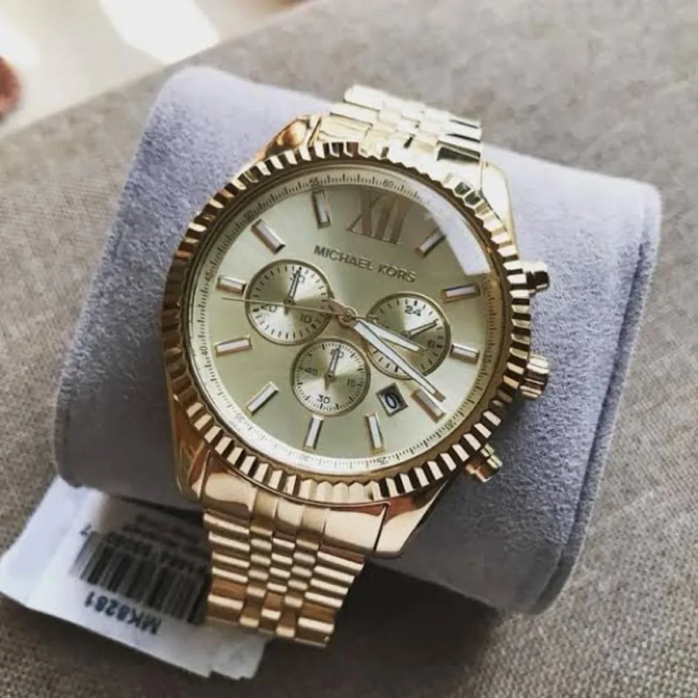 Michael Kors gold tone
