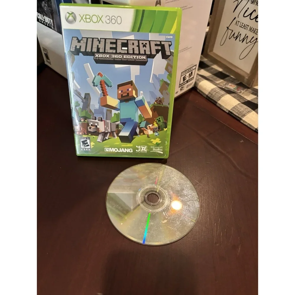 Minecraft Xbox 360 Edition - TESTED - No‎ Manual - (Microsoft Xbox 360, 2013)