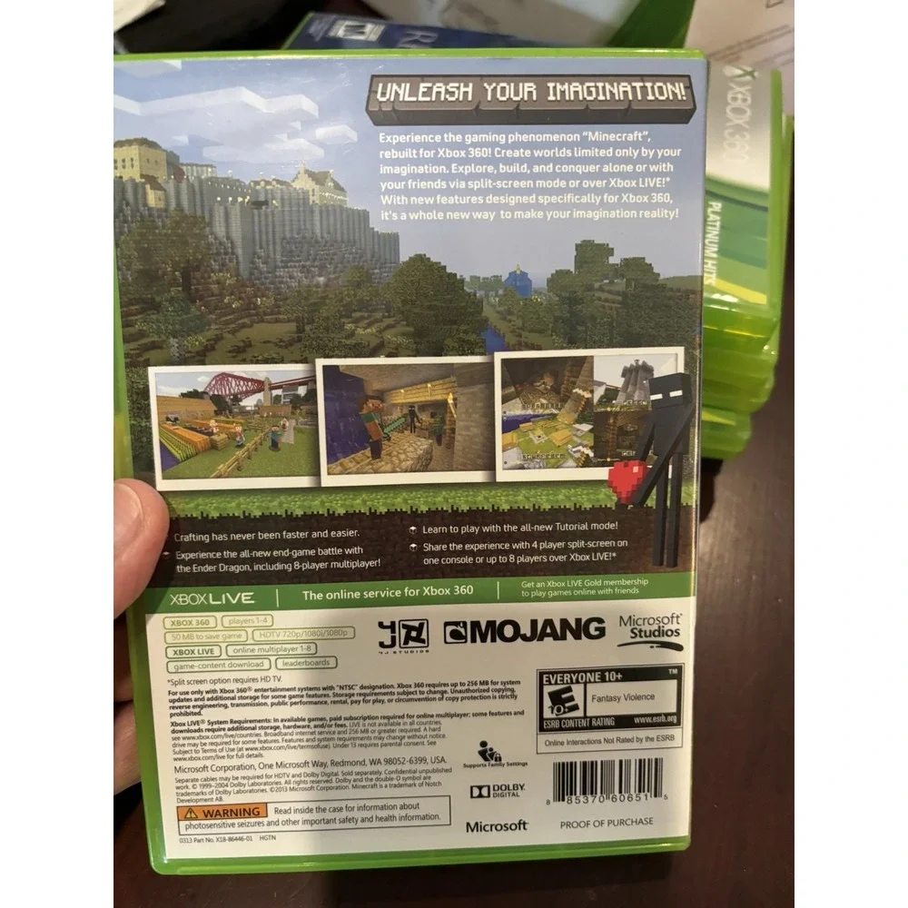 N/A minecraft xbox